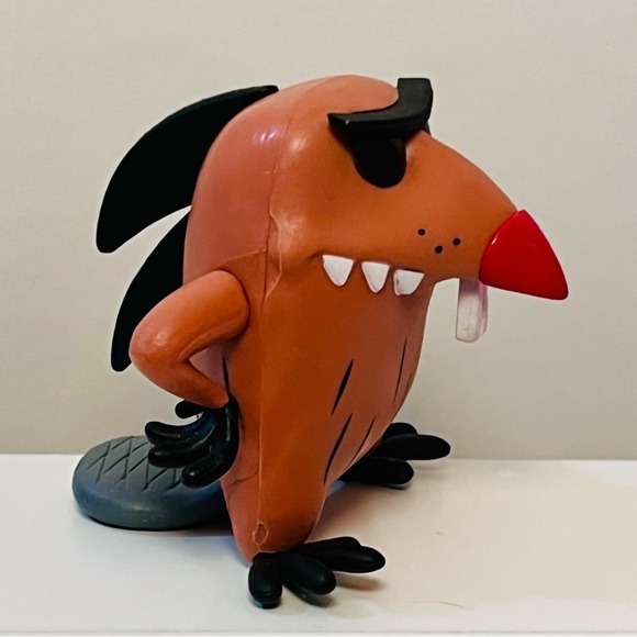 1999 Angry Beavers Daggett & Norbert Beanbag Plus+Funko - Picture 6 of 7